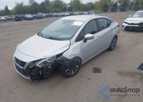 2021 Nissan Versa Sv Xtronic Cvt из США, поврежденный, VIN 3N1CN8EV4ML879452